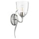 Option Satin Nickel / Clear Seeded