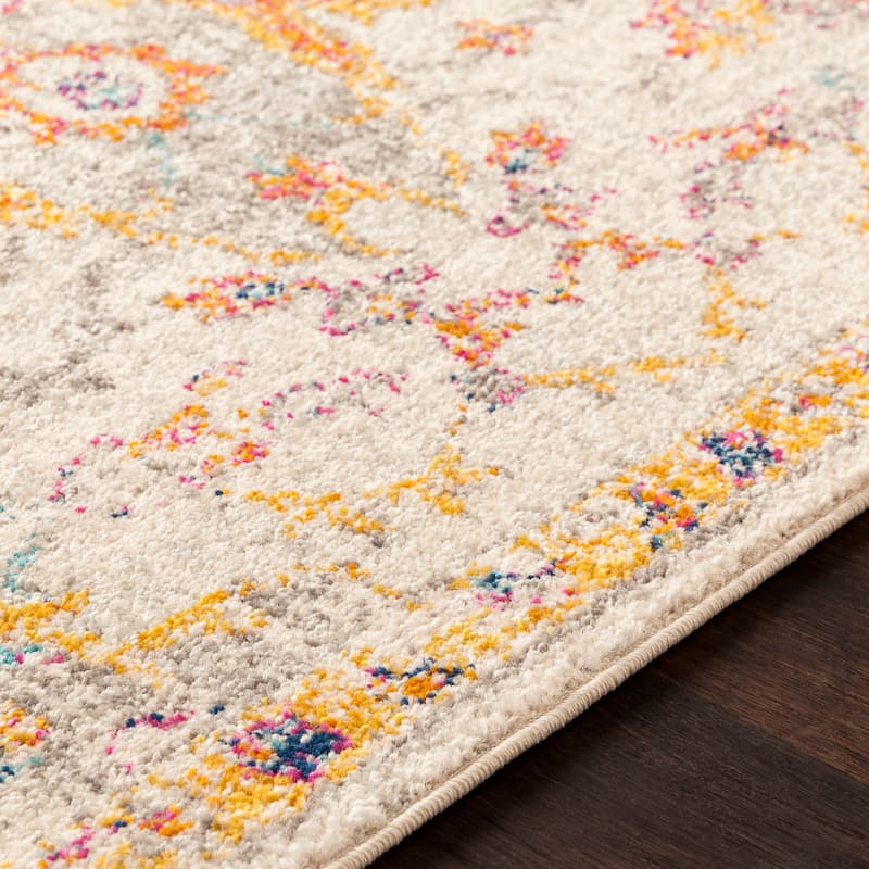 Ani Vintage Traditional Gray Area Rug (7'10" x 10'3") - 7' 10" x 10' 3"