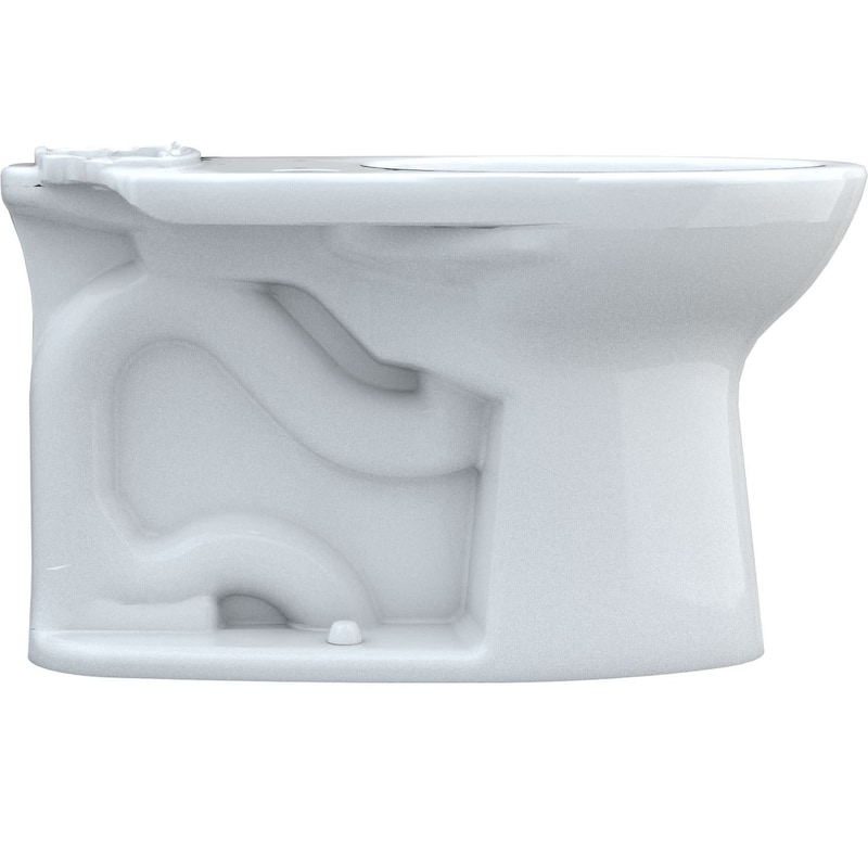 TOTO Drake Elongated Universal Height Tornado Flush Toilet Bowl with