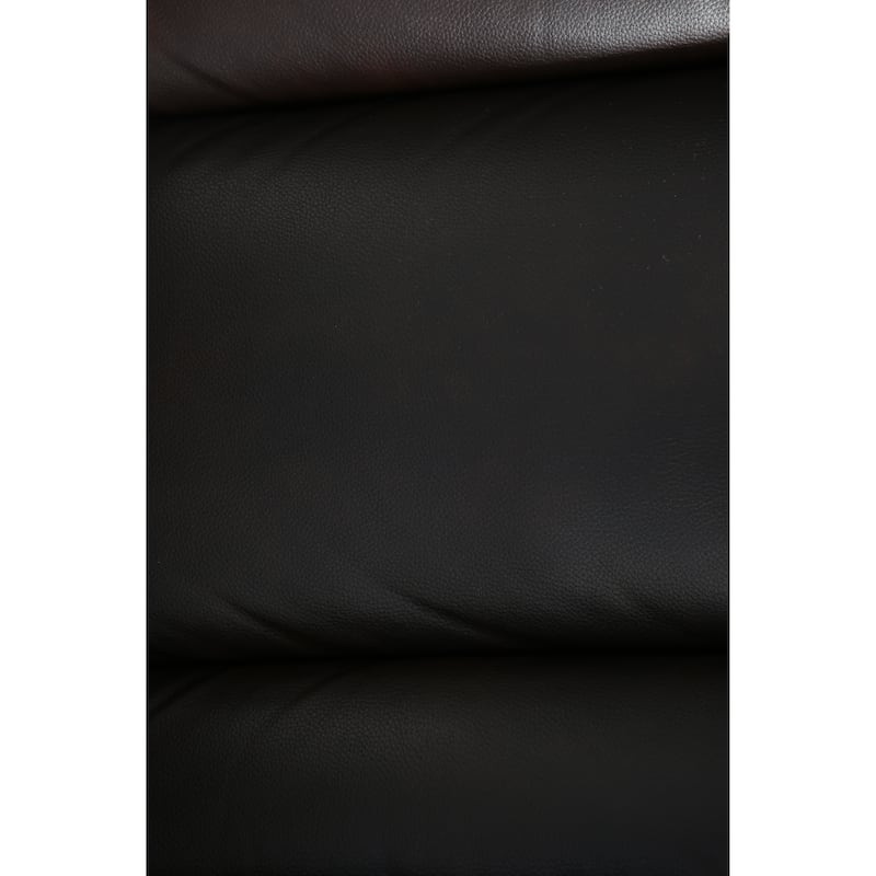 Transitional Leather-Air Reclining Loveseat