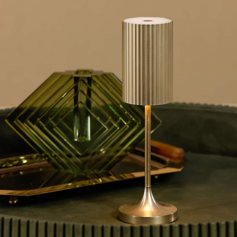 Gold Rechargeable Table Light