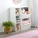 preview thumbnail 9 of 12, Badger Basket Side-by-Side Combo Bin Storage Unit - 31.5" x 15.75" x 35.5" White