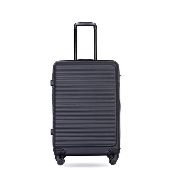 3 Piece Carry on Luggage Approved Hard Case Luggage Expandable Checked