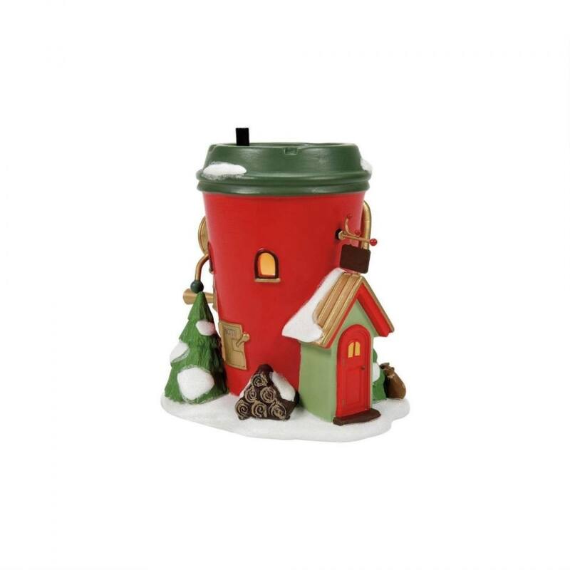 Department 56 North Pole Series Bean Depot Espresso Co. Lighted Building - 6014509