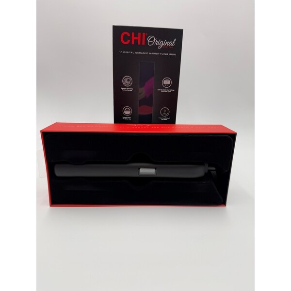 CHI Original Digital Ceramic Hairstyling Midnight Matte Iron