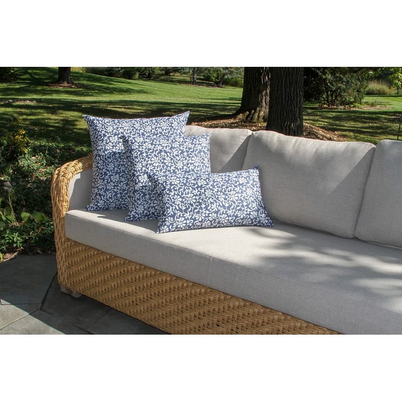 16" x 16" Indoor/Outdoor Throw Pillow, Set of 2 - N/A