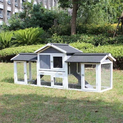 Wooden Rabbit Hutch