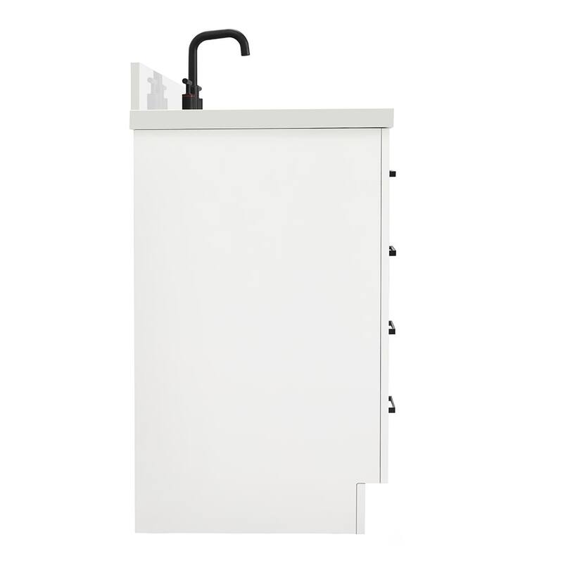 Ariel T049SWQRVO Hepburn 49" Free Standing Single Basin Vanity Set