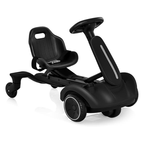 slide 2 of 37, 6V Kids Ride on Drift Car with Spin and 2 Adjustable Heights - 33.5'' x 18'' x 21.5'' Black