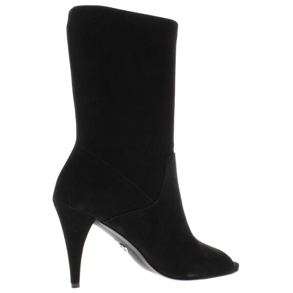 michael kors elaine suede bootie
