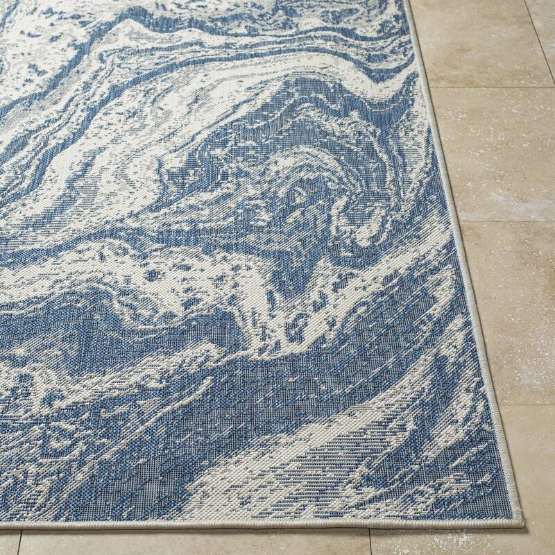 Livabliss Ravello Outdoor Modern & Contemporary Abstract Area Rug