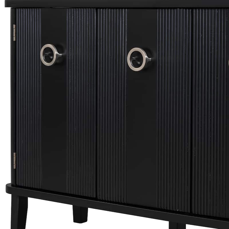 Stable and Sturdy Wood Cabinet