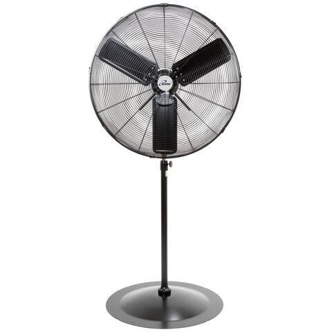 iLIVING 30" Pedestal Oscillating Fan, 120V, 1.65A, 8400 CFM