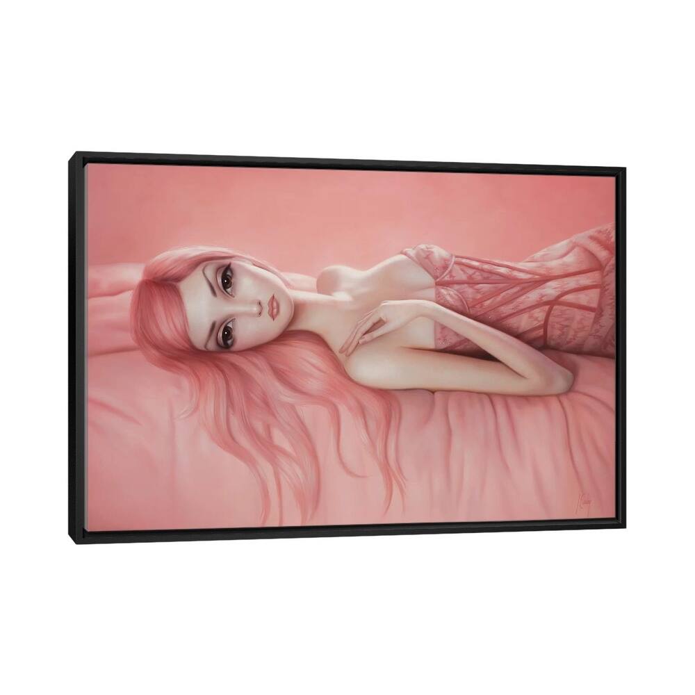 iCanvas "Audrey" by Lori Earley Framed