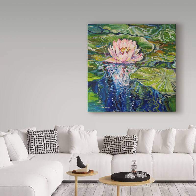 Marcia Baldwin 'Sweet Lotus' Canvas Art