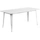 preview thumbnail 29 of 32, Rectangular Metal Indoor-Outdoor Table Set
