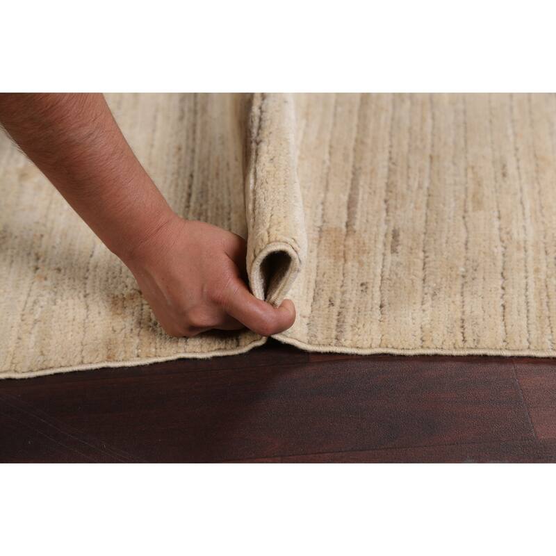 Contemporary Gabbeh Kashkoli Oriental Area Rug Handmade Wool Carpet - 3'3" x 4'10"