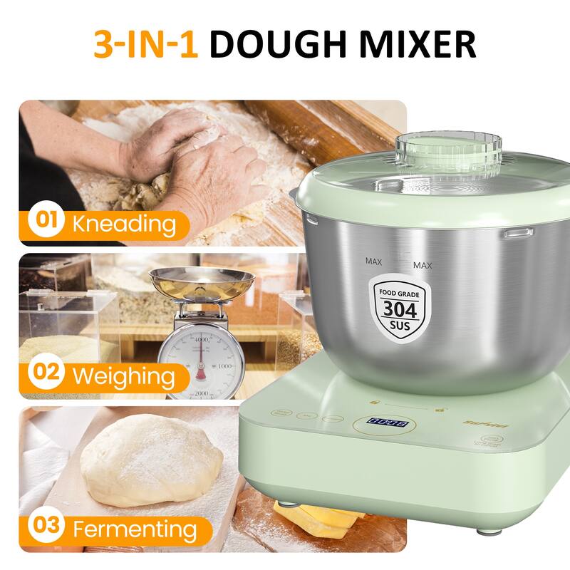 Electric Dough Maker with Weighing & Ferment Function