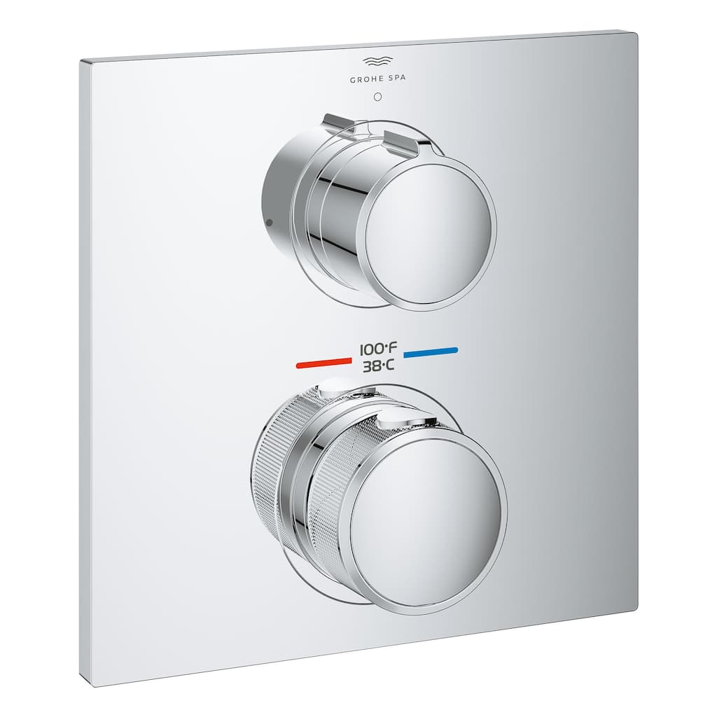 Grohe 29 177 1 Allure New Thermostatic Valve Trim Only with Dual Knob