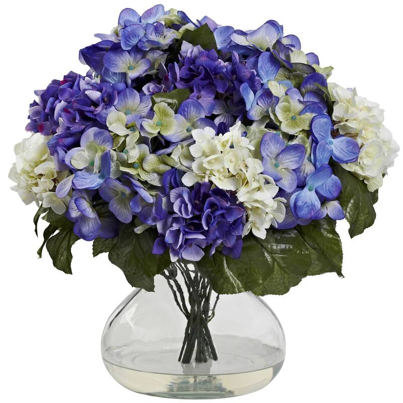 Large Vase Arrangement - Home Decor Flowers Vase Filler - Office Decor Centerpiece - Tabletop Vase - 14.5