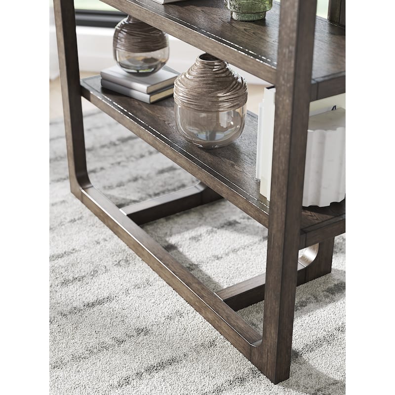 Signature Design by Ashley Breckington Brown 76" Bookcase - 40" W x 15.5" D x 76" H