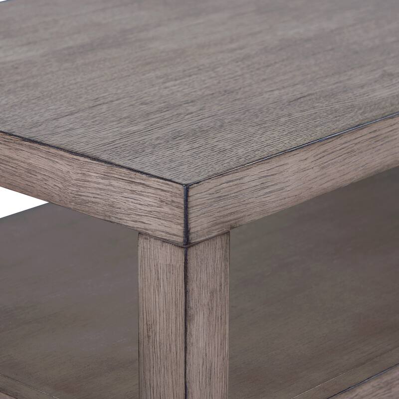 Bridgevine Home Fusion Buffet Server Cabinet, No Assembly Required, Dawn Finish