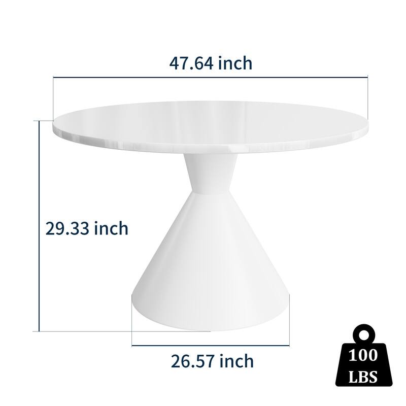 Round Dining table Large Size