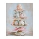 preview thumbnail 1 of 8, Stupell Pastel Coquette Easter Eggs Canvas Wall Art Design By Arlington Prints 16 x 20