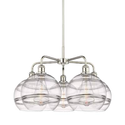 Innovations Lighting 516-5CR-18-28 Rochester Chandelier Rochester 5
