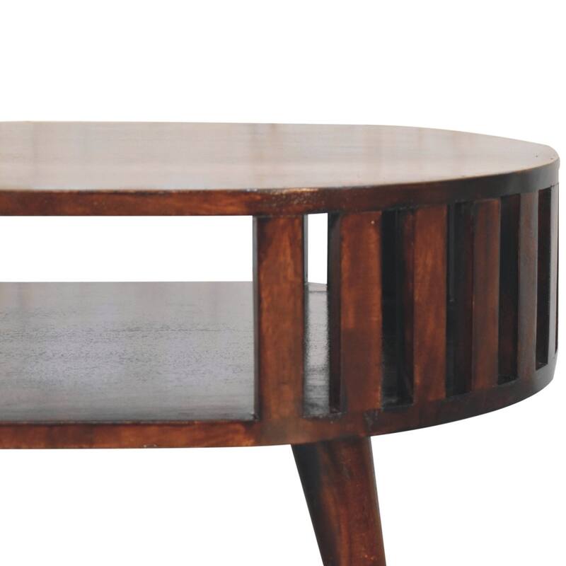 Artisan Furniture Solid Wood Ariella California Walnut Coffee Table