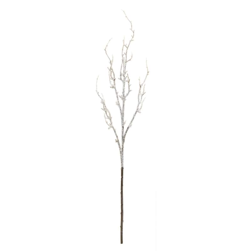 Icy Winter Artificial Christmas Twig Branch Spray - 33.25" - Set of 6