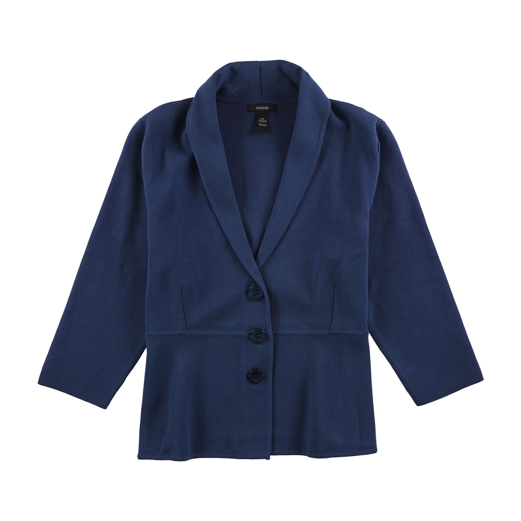 alfani knit jacket
