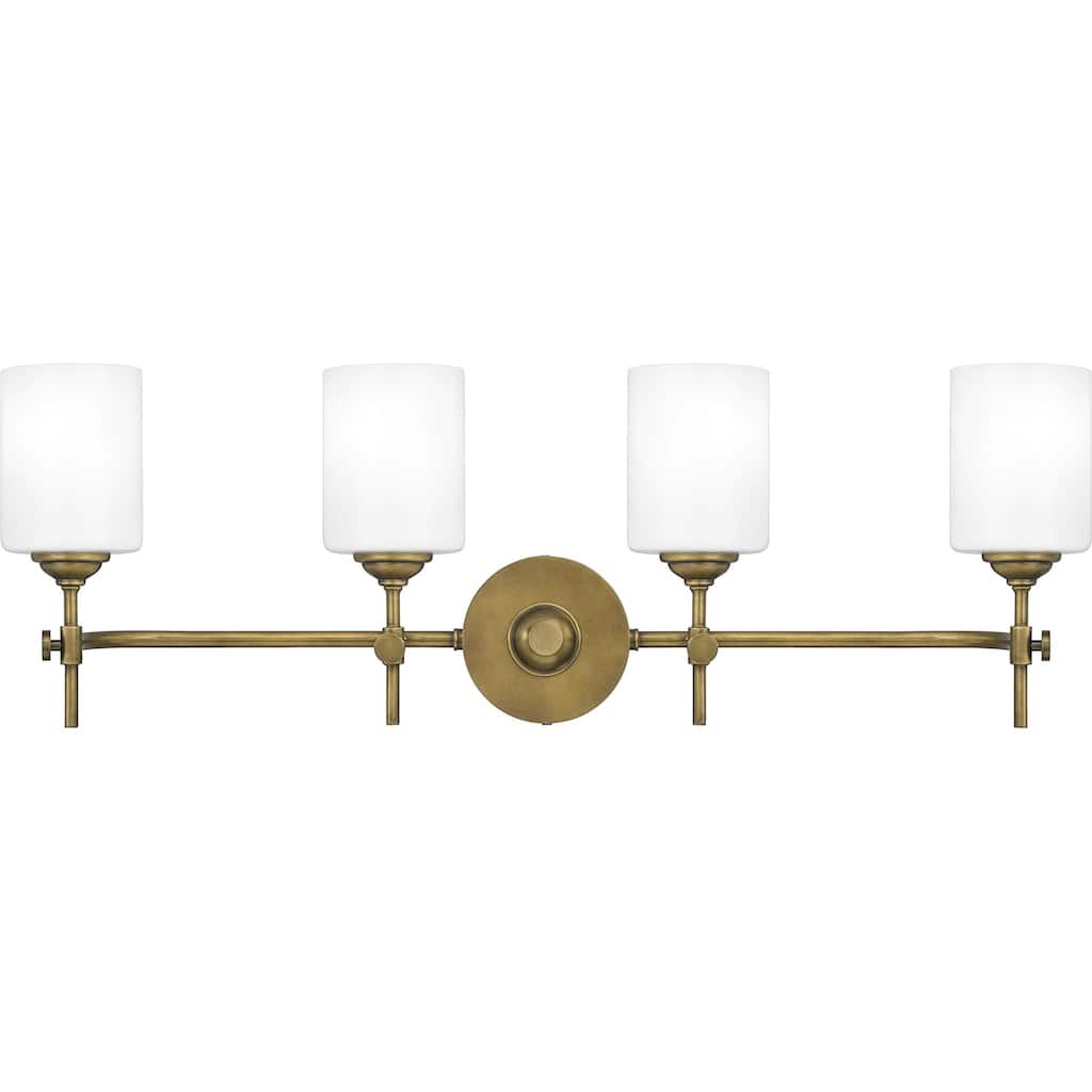 James Allan Stonewall 4 Light 31" Wide Bathroom Vanity Light