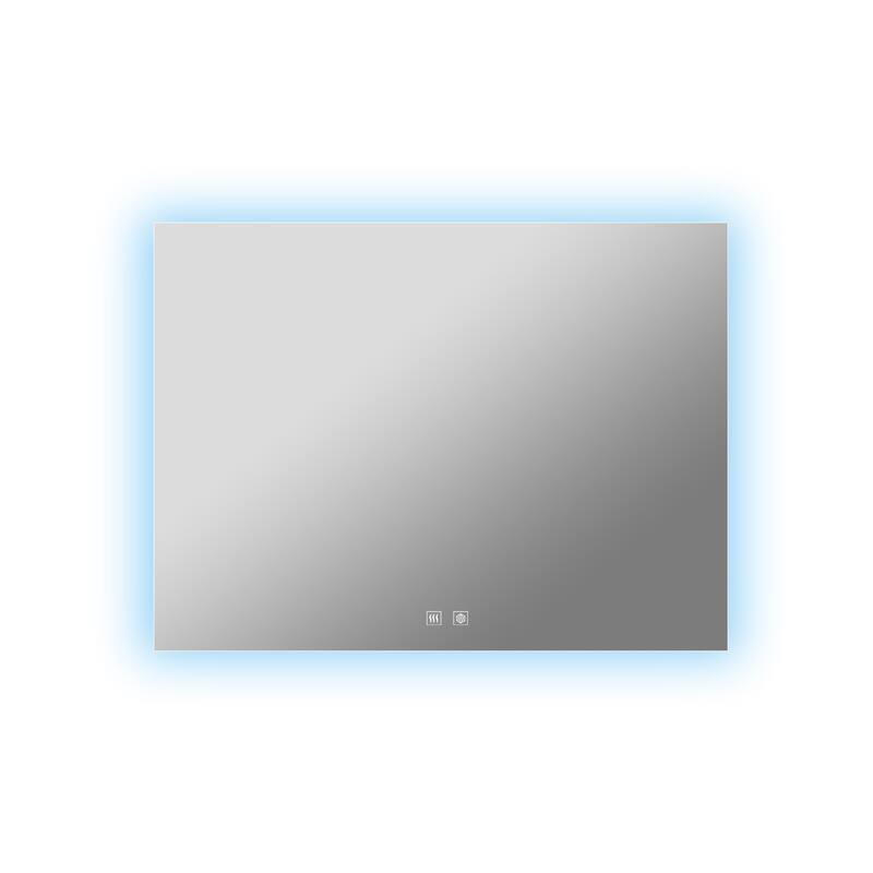 Vellum LED Bathroom Vanity Mirror - N/A - 36 in W x 28 in H