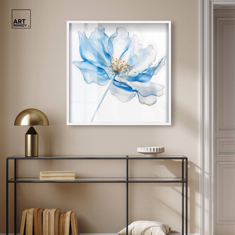 Glacier Ghost Blossom Shadowbox by Art Remedy