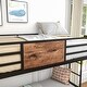 preview thumbnail 8 of 9, Twin Over Twin Size Metal Bunk Bed with Double Safety Guard Rails, Heavy Duty, Space-Saving Design
