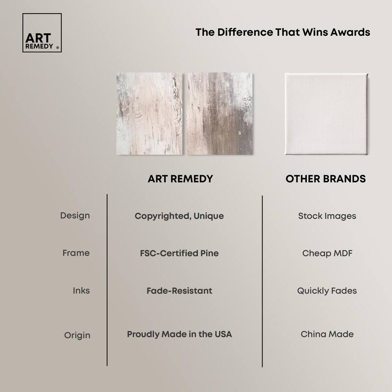 Striated Texture IV Canvas Set of 2 by Art Remedy, Gallery Wrapped