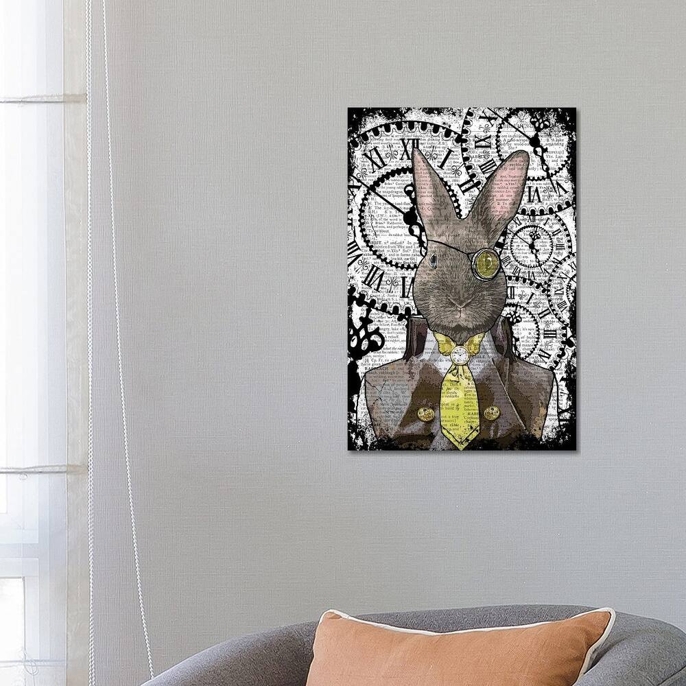 iCanvas "Steampunk Rabbit" by In the Frame Shop Canvas Print