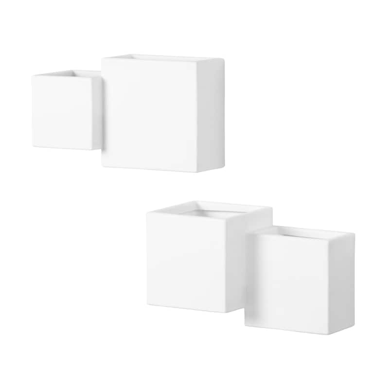 South Shore Dalya Outdoor Wall Planter - Set of 2