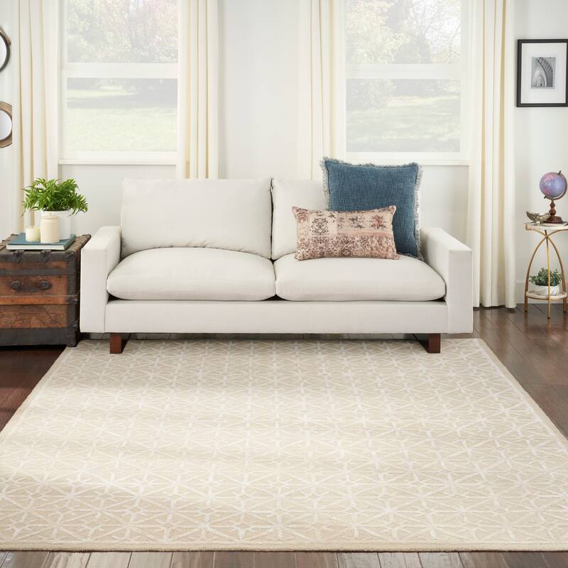 New Concept Washables Series 2 Modern Geometric Area Rug