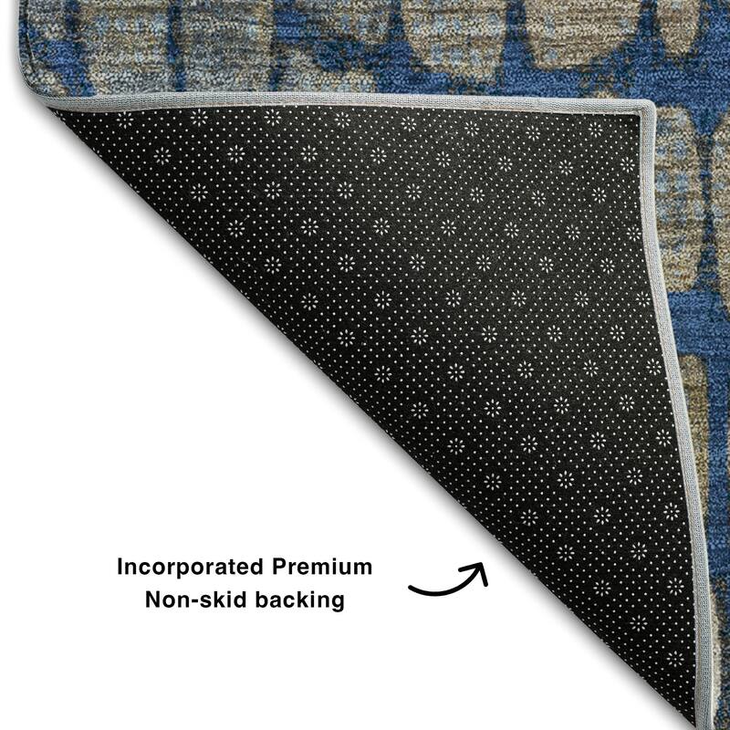 Premium Washable Super Soft Modern Cobblestone Mayfield Rug