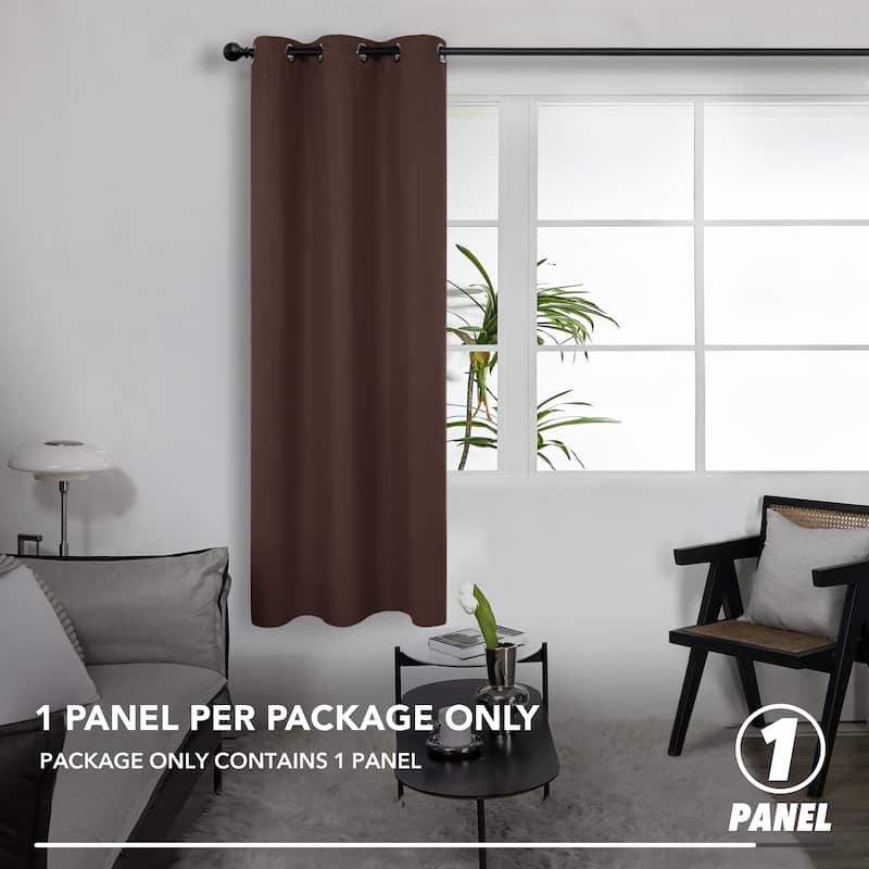 Deconovo Solid 42 Width Curtain Panel (1 Panel)