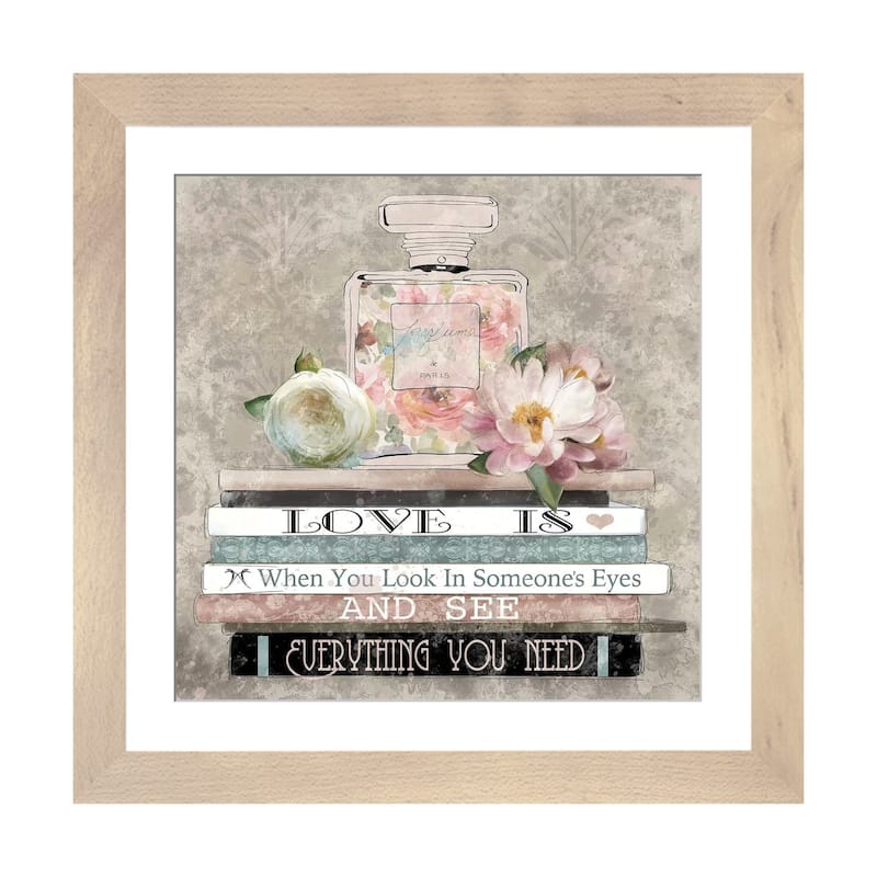 iCanvas "Perfume Love" by Carol Robinson - Natural - 24x24x1