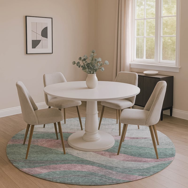 Premium Washable Super Soft Mayfield Rug - Sage - 8' x 8'