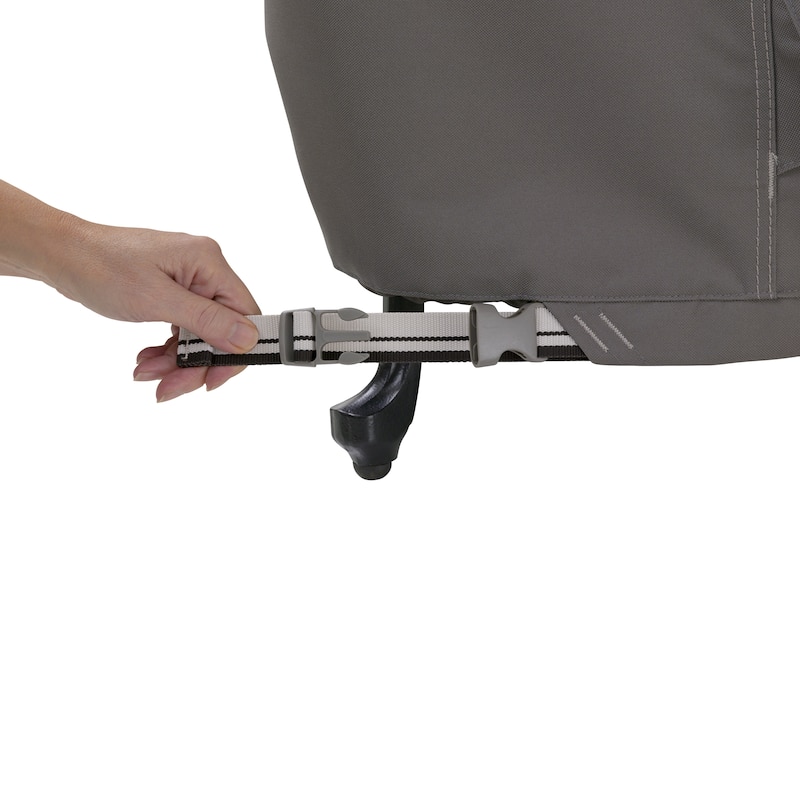 Classic Accessories Ravenna Water-Resistant 40 Inch Rectangular Fire Pit Table Cover