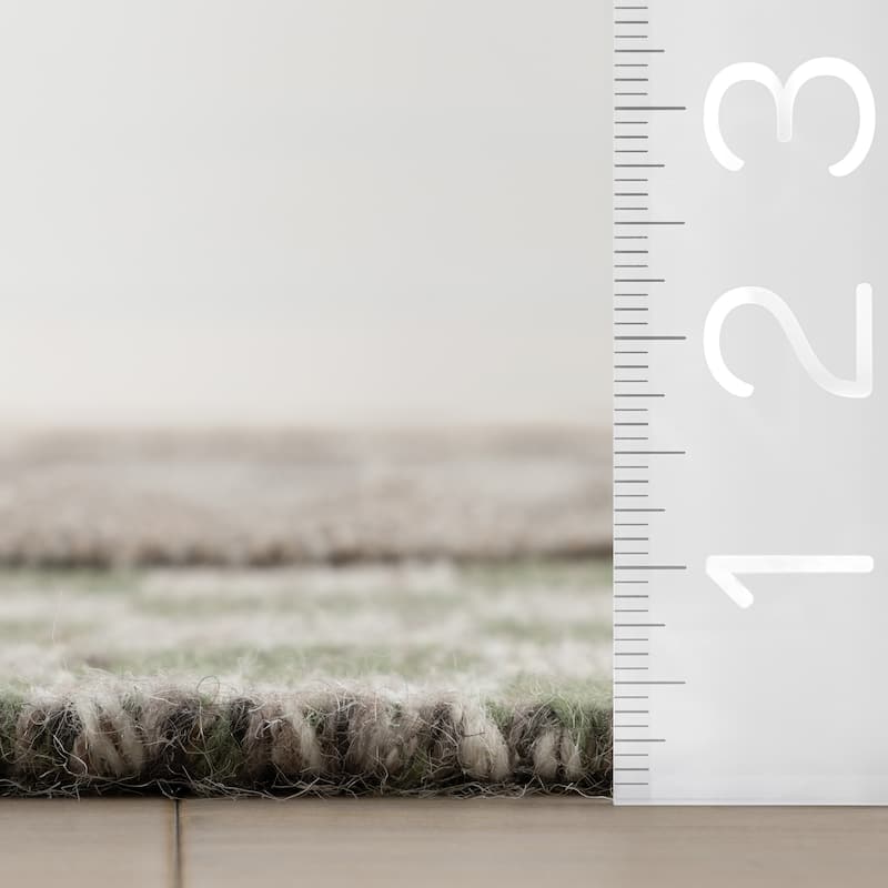 Carmeon Hamilton Memphis Modern Checkered Hand Woven Rug