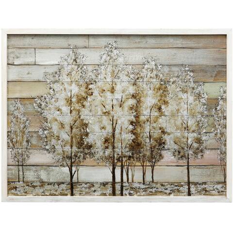 StyleCraft Wooden Grove Wooden Grove Hand Painted Art