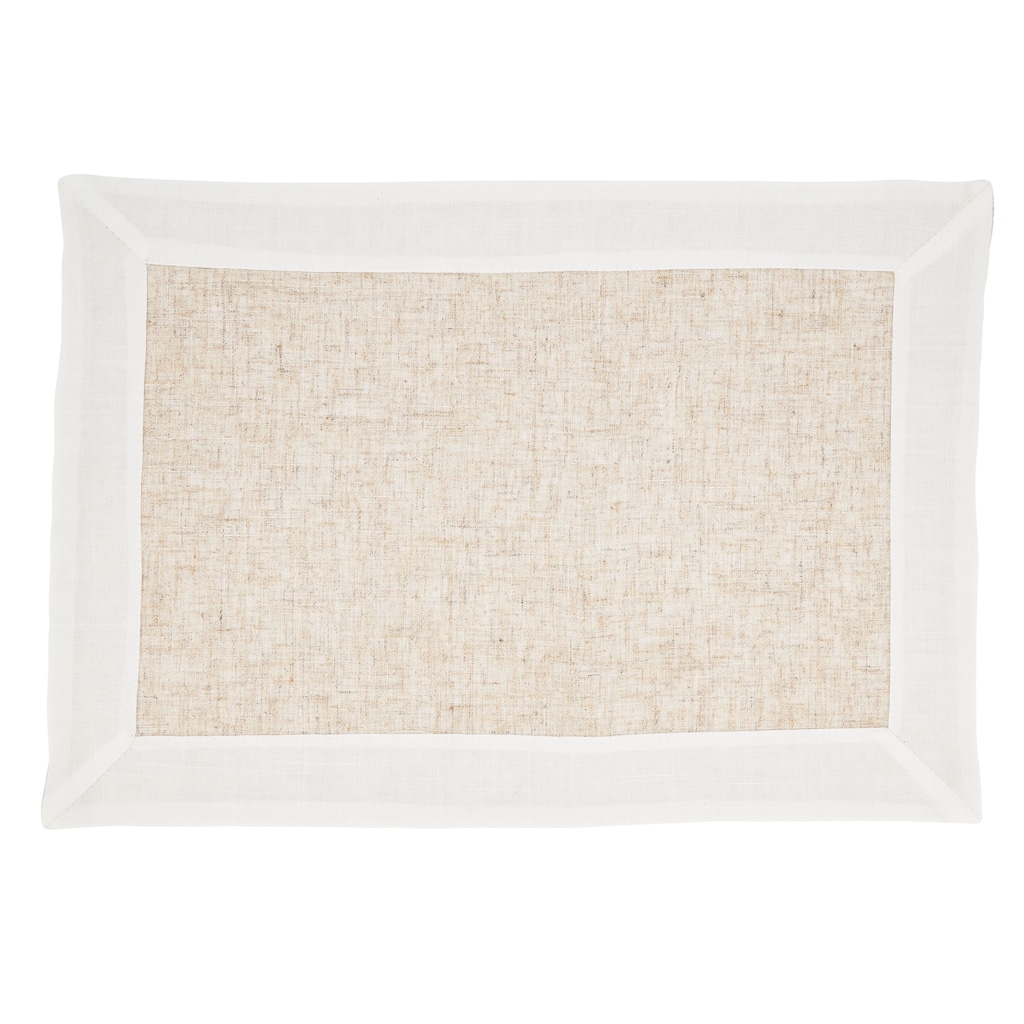 Two Tone Table Mats (Set of 4) - 14"x20"