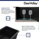 preview thumbnail 29 of 30, DeerValley Glen 32" x 19" Fireclay Rectangular Undermount Kitchen Sink