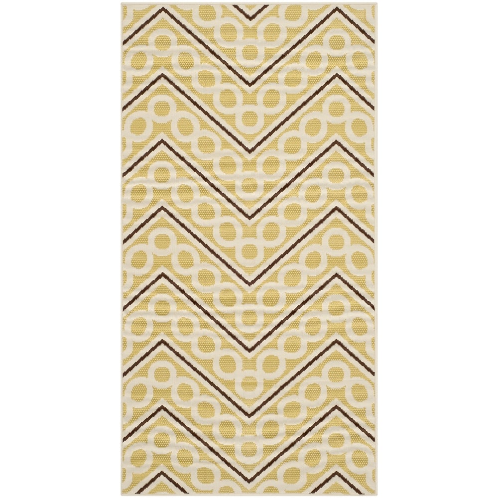 SAFAVIEH Hampton Sylvi Modern Indoor/ Outdoor Waterproof Patio Backyard